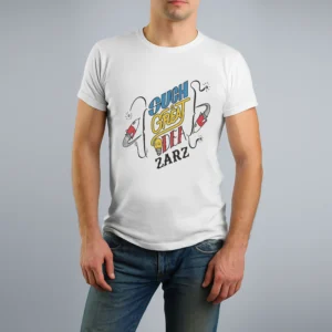 Printed T-Shirt – Trendy Casual Cotton Tee