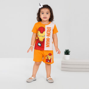 “KING” Printed Baby Outfit Set (T-Shirt & Shorts) – Kids Casual Wear